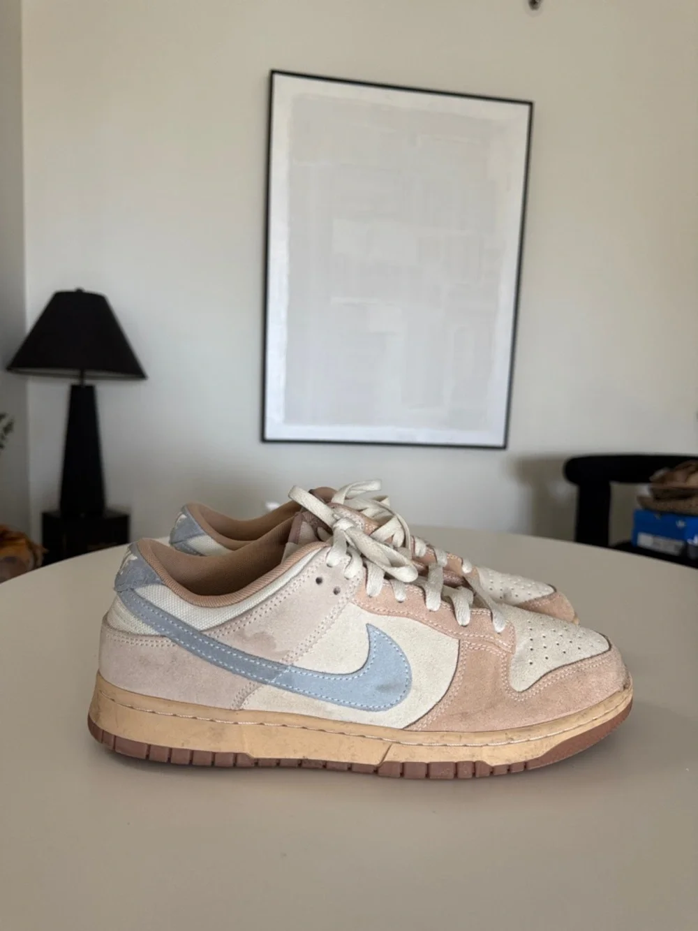 Nike Dunk Low Sanddrift Light Armory Blue Sneaker‎
